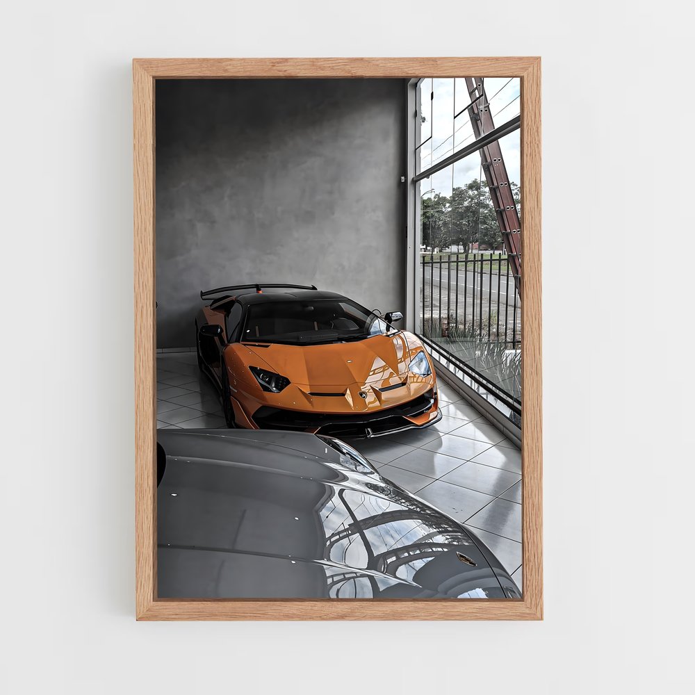 Poster Aventador de svj – affiche Lamborghini (vue 4)
